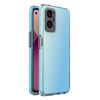 Hurtel Spring Case Realme 9i, Oppo A36 / A76 / A96 silikonové pouzdro s rámečkem světle modré 5907769348495