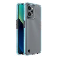 Hurtel Spring Case Silikonové pouzdro Realme C31 s rámečkem světle modré 5907769348372