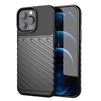 Hurtel Thunder Case flexibilní pancéřovaný kryt pro iPhone 13 Pro Max černý 5907769328336