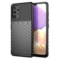 Hurtel Thunder Case flexibilní pancéřový kryt Samsung Galaxy A32 4G černý 5907769324772