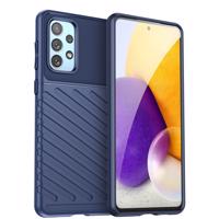 Hurtel Thunder Case flexibilní pancéřový kryt Samsung Galaxy A73 modrý 5907769341526