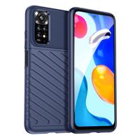 Hurtel Thunder Case flexibilní pancéřový kryt Xiaomi Redmi Note 11 Pro 5G / 11 Pro modrý 5907769341465