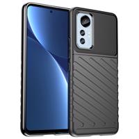 Hurtel Thunder Case Xiaomi 12 Lite silikonové pancéřové pouzdro černé 5907769349805