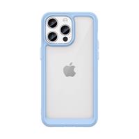 Hurtel Zesílené pouzdro s pružným rámem pro iPhone 15 Pro Outer Space - modré 5907769356698