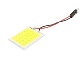 Interlook 24čipový 4x6 COB LED panel + W5W, C5W, T4W adaptéry 754