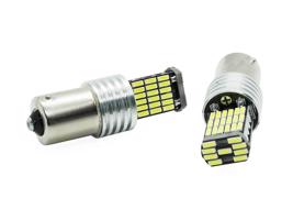 Interlook Auto LED žárovka BA15S 45 SMD 4014 PY21W / BAU15S 12V 1139-24