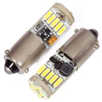 Interlook Auto LED žárovka BA9S 15 SMD 4014 bez polarity T4W 12V 1473-57