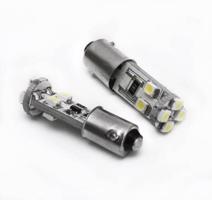 Interlook Auto LED žárovka BA9S 8 SMD 3528 CAN BUS H6W 12V 141-58