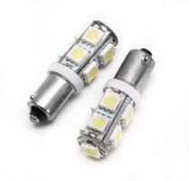 Interlook Auto LED žárovka BA9S 9 SMD 5050 H6W 12V 142-58