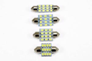 Interlook Auto LED žárovka C5W 12 SMD 1210 31 mm 12V 545-46