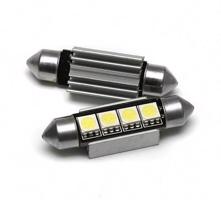 Interlook Auto LED žárovka C5W 4 SMD 5050 CAN BUS 36 mm 12V 131-47