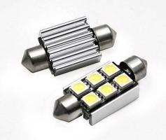 Interlook Auto LED žárovka C5W 6 SMD 5050 CAN BUS 36 mm 12V 133-47