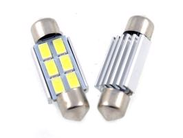 Interlook Auto LED žárovka C5W 6 SMD 5630 CAN BUS 42 mm 12V 596-50