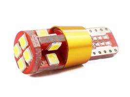 Interlook Auto LED žárovka W5W T10 12 SMD 3030 GOLD CANBUS 12V 1184