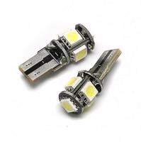 Interlook Auto LED žárovka W5W T10 5 SMD 5050 CAN BUS 12V 117