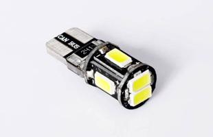 Interlook Auto LED žárovka W5W T10 6 SMD 5630 CAN BUS 12V 858