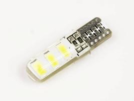 Interlook Auto LED žárovka W5W T10 6 SMD 5630 CAN BUS Silikon 12V 913