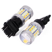 Interlook Duální LED žárovka W21 / 5W 3157 45 SMD 2835 | Dual Color - bílá + oranžová 2303