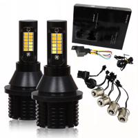 Interlook F2-24SMD | 2-v-1 DRL s kontrolkou | 24 žárovek SMD 3020 | LED světla pro denní svícení | STROJ 12V 1182