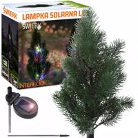 Interlook FLD-34 | Smrková LED zahradní solární lampa | 66 cm, 600 mAh 3454 3454