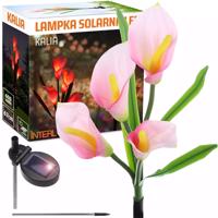 Interlook FLD-38-RUŽOVÁ | Solární LED zahradní lampa Kalia | 67 cm, 600 mAh 3462 3462