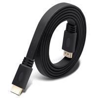 Interlook HDB-18M | Plochý kabel HDMI 1.4 | 3D | 1080p FULL HD @ 60 Hz černá 2019-160