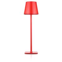 Interlook HJA20-RED | Stolní lampa s vestavěnou baterií | Noční lampa citlivá na dotek 4823 4823