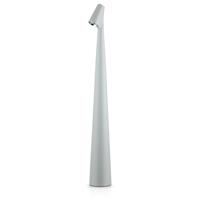 Interlook HMS-455-ŠEDÁ | Stolní lampa 43cm | Bezdrátová noční lampa s vestavěnou baterií | Lampa s dotykovým ovládáním 4785 4785