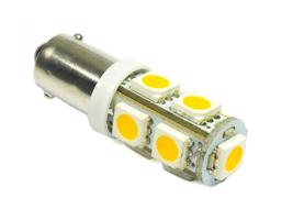 Interlook LED auto žárovka 12V LED BA9S H6W 9SMD5050  1,8W IL405