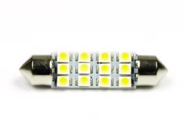 Interlook LED auto žárovka LED C5W 12 SMD 1210 39mm 12V IL331