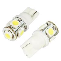 Interlook LED auto žárovka LED T10 W5W 5 SMD 5050 bílá 12V IL209