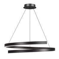 Interlook RLO-40CM-42W-B | Moderní závěsná lampa 40 cm | Spirálová LED lampa 42W 5088 5088