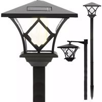 Interlook Solární lampa - zahradní sloupek TYD-H1.5M | Zahradní lucerna, sloup, solární lampa | 150 cm, 600 mAh 3919 3919