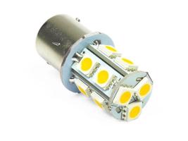 Interlook WW Auto LED žárovka BA15S 13 SMD 5050 Teplá bílá P21W / Ba15s 12V 939-23