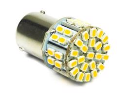 Interlook WW Auto LED žárovka BA15S 50 SMD 1206 Teplá bílá PY21W / BAU15S 12V 938-24