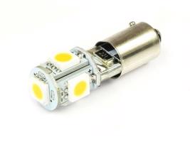 Interlook WW Auto LED žárovka BA9S 5 SMD 5050 CAN BUS Teplá bílá H6W 12V 937-58