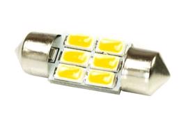 Interlook WW Auto LED žárovka C5W 6 SMD 5630 Teplá bílá 31 mm 12V 929-46