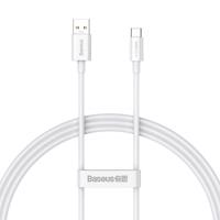 Kabel Baseus Superior Series z USB na USB-C, 65 W, 1 m (bílý) 037274