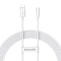 Kabel Baseus Superior Series z USB na USB-C, 65 W, 2 m (bílý) 037276