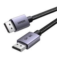 Kabel DisplayPort 1.4 Ugreen DP120, 8K 60Hz, 32,4 Gb/s, 1 m (černý) 063940