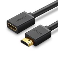 Kabel HDMI samec - HDMI samice UGREEN HD107, FullHD, 3D, 1 m (černý) 022527