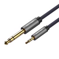 Kabel jack 3,5 mm na 6,5 mm Vention BAIHJ 5 m (šedý)