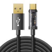 Kabel Joyroom USB na USB-C S-UC027A12 3A, 1,2 m (černý) 039165