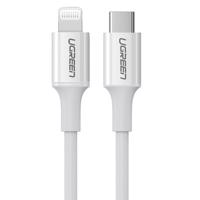 Kabel Lightning na USB-C UGREEN 3A US171, 1,5 m (bílý) 042385