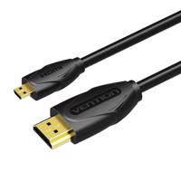 Kabel Micro HDMI na HDMI Vention VAA-D03-B200 2m 4K 30Hz (černý)