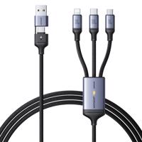 Kabel Speedy USB Joyroom SA21-2T3, 6 v 1/ 100W/kabel 1,5 m (černý) 053742