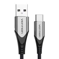 Kabel USB 2.0 A na USB-C Vention CODHD 3A 0,5 m šedý