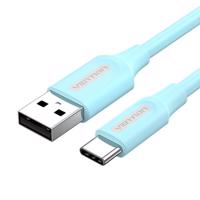 Kabel USB 2.0 A na USB-C Vention COKSF 3A 1m Světle modrý