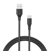 Kabel USB 2.0 na USB-C Vention CTHBD 3A 0,5 m černý