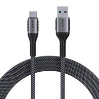 Kabel USB-A na USB-C Lention 6A, 1 m (černý)